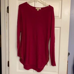 Michael Kors pink sweater.  Size Large